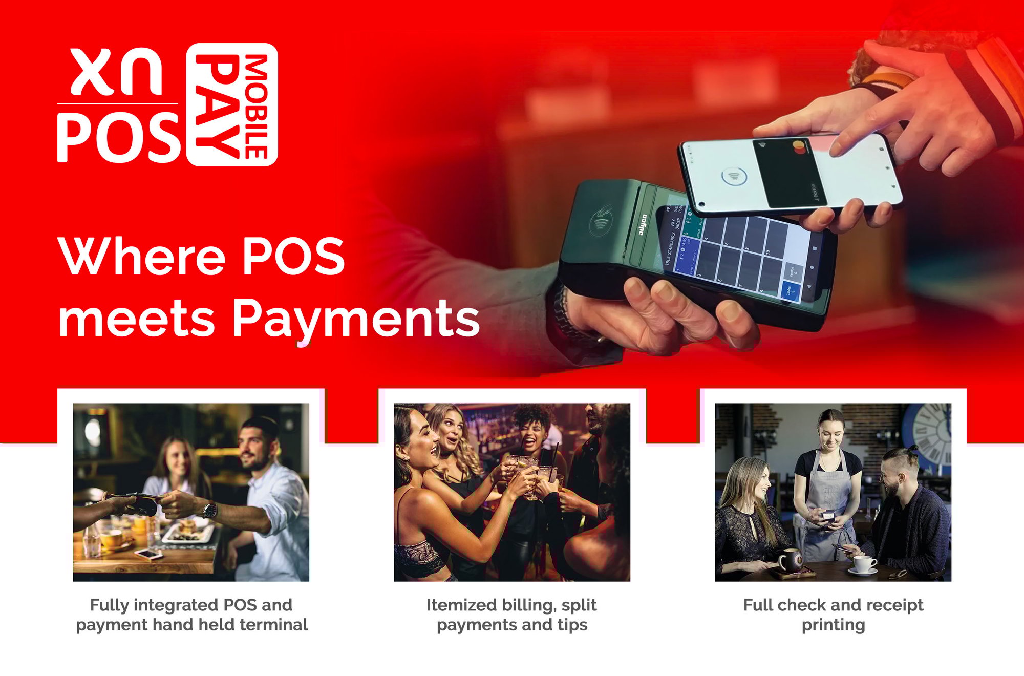 xnPOS - Mobile Pay -  Where POS Meet Payments - graphic